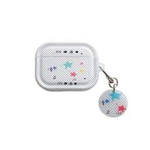Polka Dot Star Design Earphone Case Music Note Print Earphone Cover TPU Bluetooth Earphone Case Suitable For /2/3/4/Pro Earphone Bag - White - View 8
