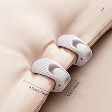 20pcs Bed Sheet Duvet Cover One-Click Buckle Fasteners, Anti-Slip Blanket Clips - A - View 12