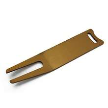 Silver Pivot Golf Divot Repair Tool With Double-Side Paint Coating, Premium Green Turf Fix Accessory - Red Copper - View 9