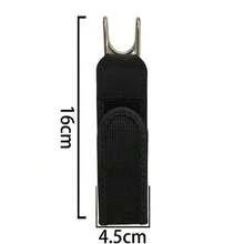 1pc Elastic Waist Belt, Unisex Metal Hook Buckle Stretch Belt, Comfortable And Easy To Use, Gift For Men (Not A Pair) - Multicolor - View 10