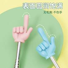 1pc Macaron Retractable Finger Pointer, Early Education Teaching Tool, Reading Indicator Stick For Home Learning - Multicolor - View 5