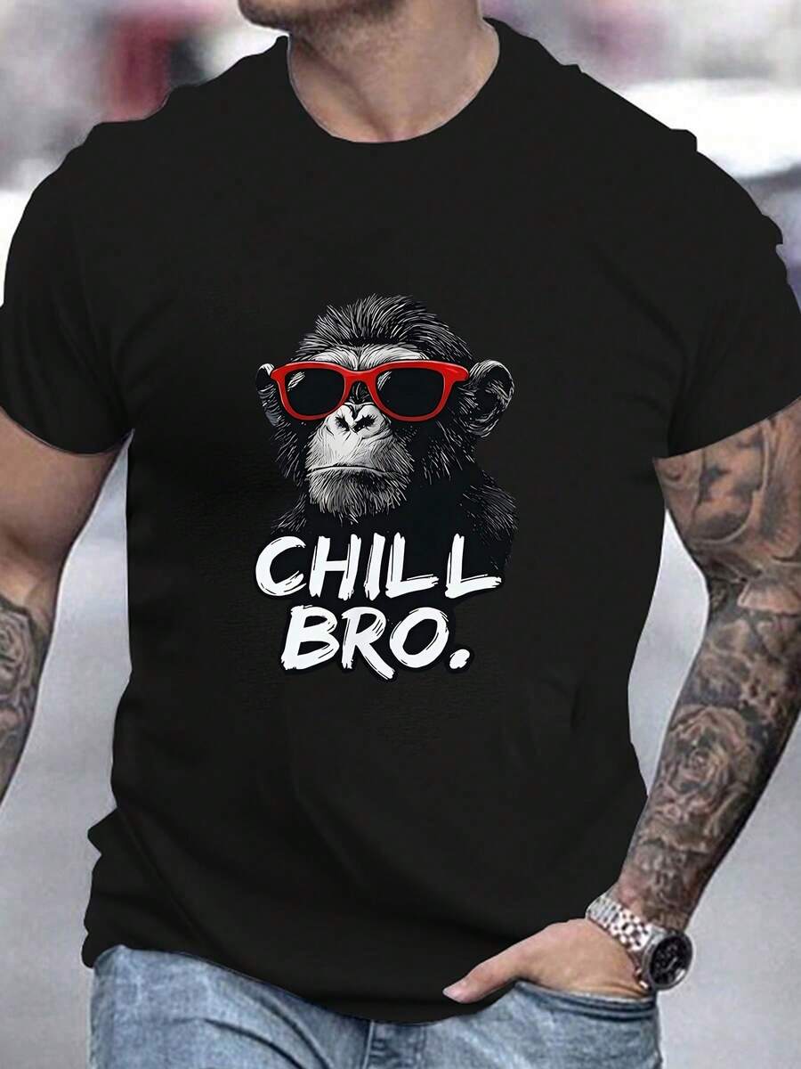 Camisetas de hombre - Negro - Ver 1