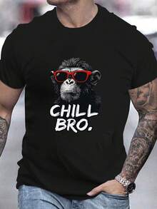 Camisetas de hombre - Negro - Ver 6