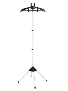 Soporte para vaporizador de prendas, estante plegable para vaporizador de prendas, soporte para vaporizador de prendas de mano, percha para planchado a vapor; percha giratoria 360° con pinzas, adecuada para el vaporizado diario de blusas, camisas, pantalones cortos, faldas y talla grande. - B - Ver 15