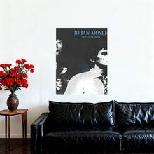 Pintura decorativa de lona enmarcada Lienzo  2D, Lienzo 2D, Impresión en Lienzo  con el Clásico Póster de Película de Brian Moser 'Killer Kate' - un Diseño Monocromático con Ilustraciones Detalladas de Personajes, Ideal para Decorar Dormitorios, Salas de Estar - Cuadros decorativos con marco - Ver 3