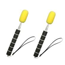Paleta cerámica retráctil, mango ajustable de acero inoxidable, herramienta de alfarería para eliminar la humedad y dar forma a recipientes estrechos - Multicolor - Ver 12