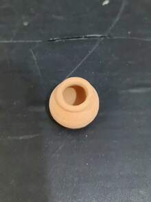 1/3個迷你陶土陶器花盆 多肉植物育苗盆 用於花卉植物手工藝 - 棕色 - 查看 8