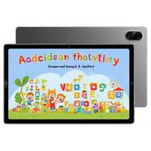TenYide Tablet Komputer 10,1 Inci Cocok untuk Pembelajaran Elektronik Anak-Anak, Dapat Digunakan untuk Membaca E-Book/Pembelajaran Anak/Melukis Elektronik/Berselancar di Internet/Panggilan Video, Sistem Android, Versi Penyimpanan 128GB/256GB, Fungsi Kartu SIM Ganda, Mendukung Bluetooth/GPS/WIFI dan Fungsi Lainnya, Mendukung Pemasangan Kartu SIM Ganda, Ini adalah Ponsel Layar Besar - Hitam - View 8