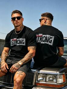 All Match 100% Cotton Tee Suitable For Outdoor Hiking Camping Travel Use - Black - View 12