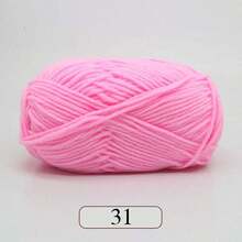 EDCUEBE7 1/3pcs/150g 5股混色米白色壓克力毛線，中粗米白色毛線 - 適合手工編織、手工織布、DIY手工藝、編織和鉤針，柔軟且多功能，適用於DIY鉤針和編織包 - 5股50G毛線 - 查看 165
