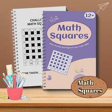 Children's Daily Math Workbook, Addition, Subtraction, Multiplication Or Division Exercises, Help Improve Mental Math Ability, Number Sense And Calculation Skills. Back To School - 彩色 - 查看 2