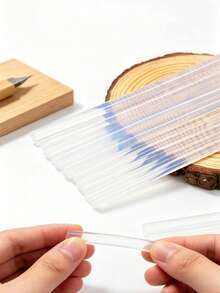 5 Peças/10 Peças/20 Peças/100 Peças Bastões de Cola Quente Transparentes, Bastões de Cola DIY de Alta Adesão 7/200mm, Suprimentos Essenciais para Artesanato DIY, Adesivo para Roupas de Boneca, Suprimentos para Decoração de Festa - bastão de cola - Visão 3