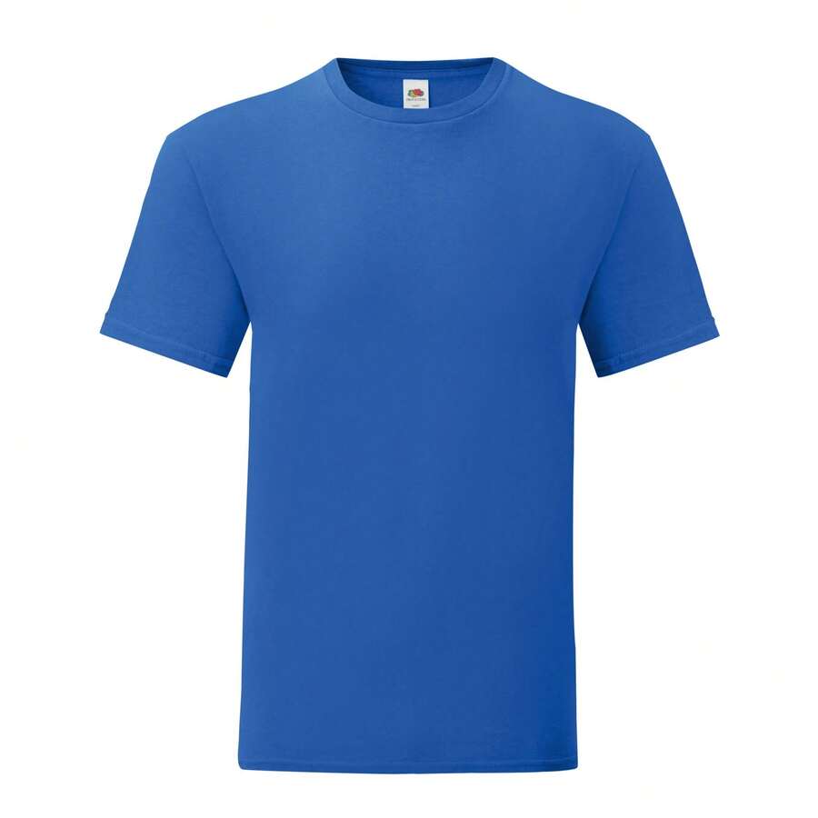 Fruit Of The Loom Mens Iconic 150 T-Shirt - 寶藍色 - 查看 1