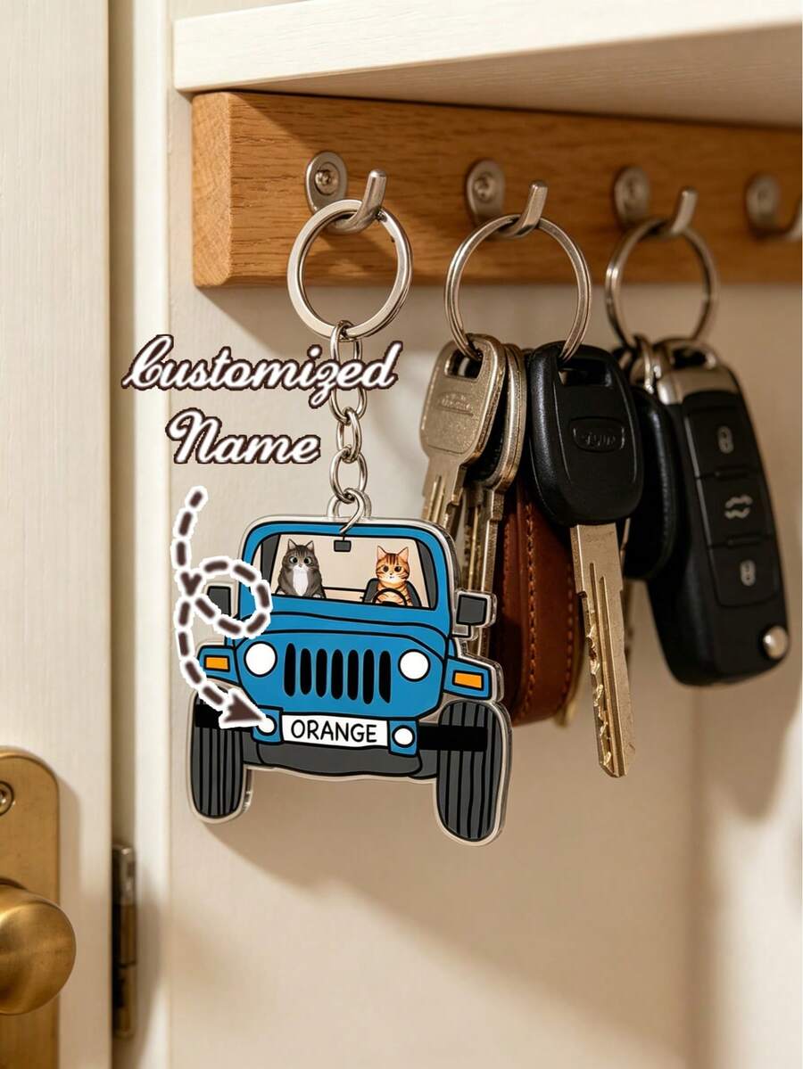 Customized Key Hook - Multicolor - View 1