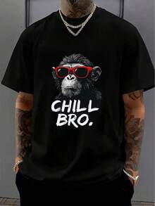 Camisetas de hombre - Negro - Ver 4