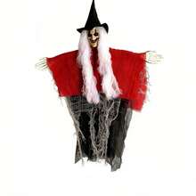 1pc/Set - Halloween Decoration Grim Reaper Skeleton Large Hanging Ghost Haunted House Bar Scene Props Witch Witchcraft Hanging Ornament - View 16