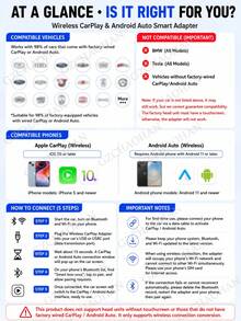 無線 CarPlay 轉接器 2026 升級版 有線轉無線 適用於 Apple CarPlay Mini USB 設計 附 Type-C 延長線 隨插即用 連線穩定 無延遲 - 黑色 - 查看 3