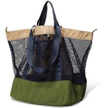 Nouveau sac à bandoulière avec grande capacité, sac en maille d'été pour femmes, sac à main de style coréen, sac décontracté polyvalent. - Jaune citron - Voir 4