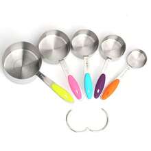 5/8/9/15pcs Magnetic Measuring Cups And Spoons Set, Heavy Duty Stainless Steel Measuring Spoons, Magnetic Double-Ended Measuring Tools, Suitable For Baking And Cooking Spice Jars, With Leveler, Suitable For Dry And Liquid Ingredients, Dishwasher - Multicolor - View 8