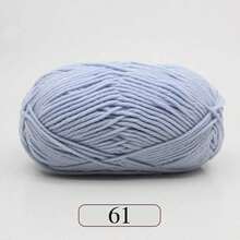 EDCUEBE7 1/3pcs/150g 5股混色米白色壓克力毛線，中粗米白色毛線 - 適合手工編織、手工織布、DIY手工藝、編織和鉤針，柔軟且多功能，適用於DIY鉤針和編織包 - 5股50G毛線 - 查看 147