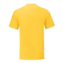 Fruit Of The Loom Mens Iconic Premium Ringspun Cotton T-Shirt - Sunflower - View 2
