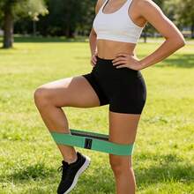 High Elastic Fabric Hip Band Resistance Loop, Leg Slimming & Hip Opening Yoga Elastic Ring, Hip Shaping Home Fitness Training Small Equipment - Multicolor - View 5