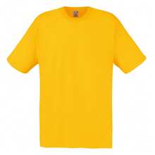 Fruit Of The Loom Screen Stars Mens Original Short Sleeve T-Shirt - Sunflower - View 1