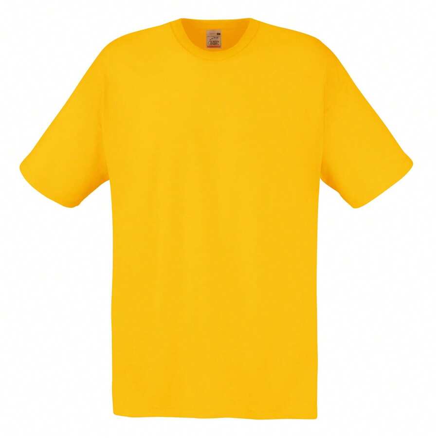 Fruit Of The Loom Screen Stars Mens Original Short Sleeve T-Shirt - Sunflower - View 1
