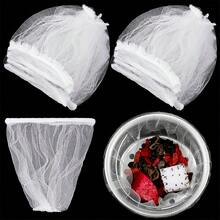 10/30/60PCS Disposable Kitchen Sink White Fine Mesh Filter Bag, Elastic Kitchen Sink Filter Mesh Trash Bag, Expandable, Anti-Clogging, Fits Most Sizes Sink Filter, Keeps Sewer Line And Garbage Disposal - A - View 2