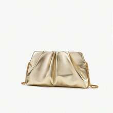 Dancing Engine Purses And Handbag Luxury Designer Shoulder Bags Pu Leather Evening Clutch Bag Purse Women's Bag - Gold - View 7