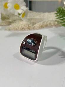 Máy đếm vòng điện tử LED phát sáng màu tương phản, reset một phím, chống chạm nhầm, đếm im lặng, màn hình số độ phân giải cao, tiêu thụ điện năng thấp, thời lượng pin dài, chống trượt, thiết kế tối giản màu macaron tương phản nhẹ nhàng, công cụ đếm cầm tay cho nữ hành giả/sinh viên/blogger đồ thủ công, phù hợp tụng kinh Phật ban đêm/thiền yoga/chạy bộ đêm/điểm danh lớp học/đếm sản phẩm thủ công/thống kê lưu lượng khách vào cửa hàng - Nhiều màu - Xem 6