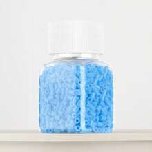 1100pcs/Set Blue Series Refill Melty Beads, DIY Pendant Decoration Keychain Bag Charm, Craft Making Material, Birthday, Graduation, Valentine's Day, Party Gift, 2.6mm Assorted Color Melty Beads Refill - 2.6mm Puzzle Beads - View 27