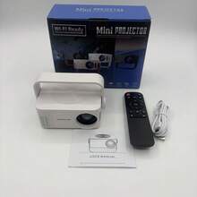 M60 Mini Projector 1080P Supports USB/Type-C Interface, Portable Home Theater Projector With 2.4G WiFi, Projection Size 20-100 Inches - White USB Interface - View 12