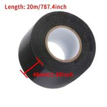 787.4 Inch Long Outdoor Adhesive Pipe Tape, Used For Fixing Garden Hose And Pipe Leaks, PVC Strong Adhesive Waterproof Tape, Leak-Proof Powerful Water Pipe Leak Insulation Repair Black Tape - 1.89 X 787.4 Inches - View 9