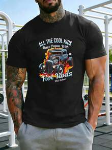 Men T-Shirts - Black - View 1