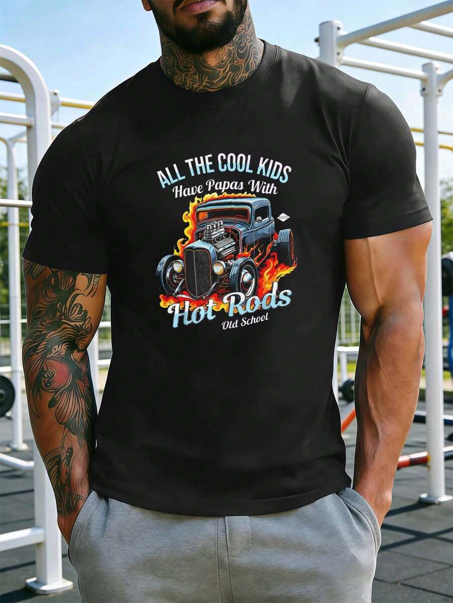 Men T-Shirts - Black - View 1