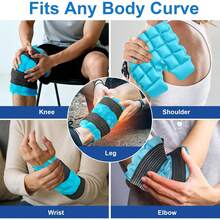 Reusable Big Ice Pack Cold Hot Compress Self-Absorbing Water Back Pad For Leg Knee Arm Joint Muscle Reusable Cold Packs - 1 Piece - View 8