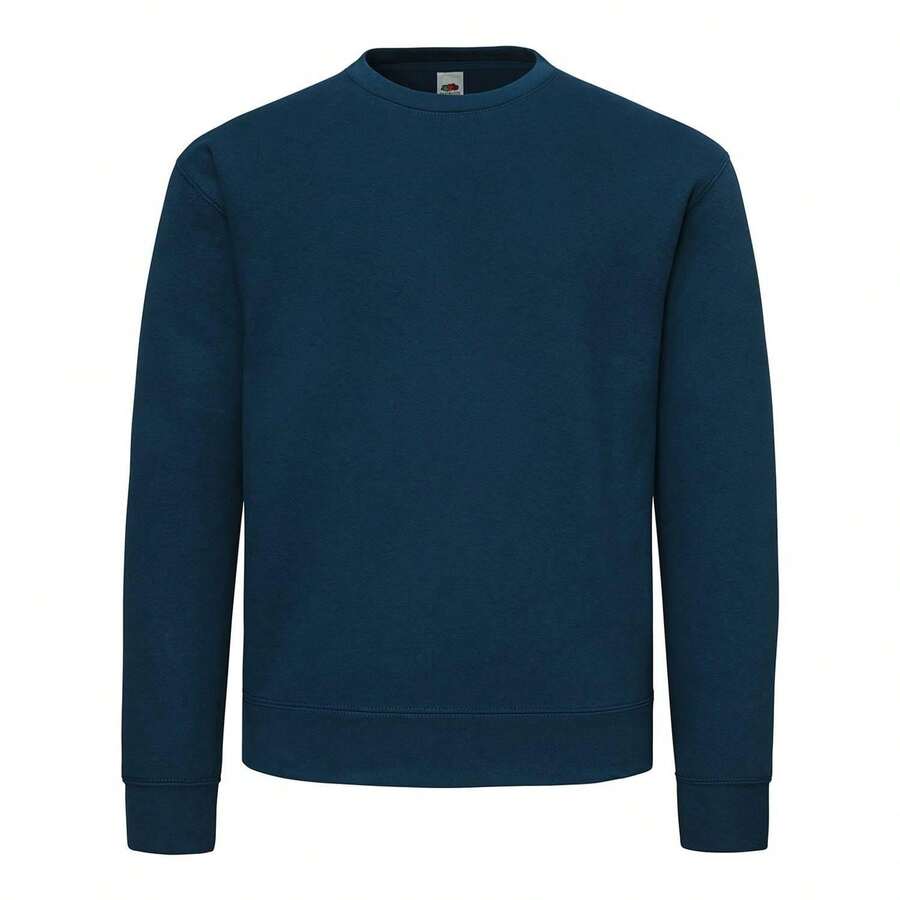 Fruit Of The Loom Unisex Adult Supercotton Sweatshirt - Mountain Blue - View 1