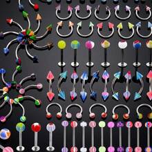 50pcs/105pcs/120pcs/200pcs/隨機混色穿刺工具組 - 混色混款 - 查看 2