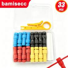 33pcs/Set No-Strip Piercing Wire Connector, Pin-Type Quick Wire Connector, Outdoor LED Lighting Wire Connector Set With Wire Stripper - PCT-t1/33PCS - View 7