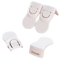 5pcs Corner Lock Children Multi-Purpose Safety Right Angle Lock Cabinet Door Lock Baby Protection Drawer Lock - 5PCS - View 4