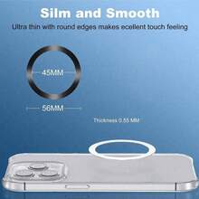 Magsafe Wireless Charging Magnetic Ring Adhesive Back Sticker Magnetic Ring Phone Holder Ultra-Thin Magnetic Ring, Suitable For Magnetic Car Phone Holder - Multicolor - View 5