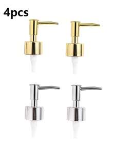 1/2/4件裝皂液器幫浦噴頭 28牙塑膠乳液幫浦 標準幫浦蓋 液體皂液器 浴室配件 浴室裝飾 秋季裝飾 返校季 - 彩色 - 查看 12