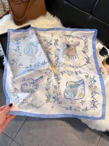 Blue and White
