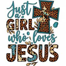 1/2/3PCS Durable Washable Heat Transfer Iron-On Patch, Leopard Print With Blue Border Cross English Faith Slogan And Plant Accent Pattern Color Block Heat Transfer, Vinyl Print, Heat Transfer Sticker, Iron-On Transfer Sticker Applique - Suitable For Pillows, DIY, Backpacks, T-Shirts, Canvas Bags, Sweatshirts, Jeans, Clothing, Sewing Supplies - Multicolor - View 2