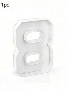 1pc 0-9 Numeric Shape Tray, Photography Prop, DIY Food Tray, Decorative Cardboard Number Box, Suitable For Elderly Birthday, Fruit, Cookies, Desserts, Cake Display, Graduation Ceremony, 1st Birthday, Family Gathering, Bridal Shower, Handmade - Multicolor - View 12