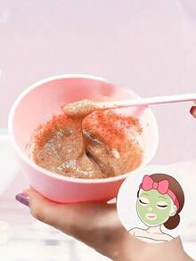 Silicone Face Mask Bowl And Brush Set, Soft Mask Mud Mixing Tool For Beauty Salon, DIY Skincare Kit - Multicolor - View 3