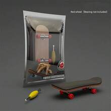 Mini Maple Wood Finger Skateboard Toy Fingerboard Model Teen Party Favor Set Teen Gift - Multicolor - View 9
