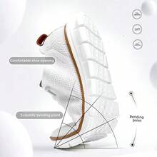 Zapatos deportivos para hombre - Blanco - View 4