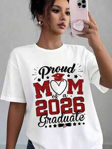 Playera de manga corta para mujer; Ropa de mujer; Tops de verano; Corte holgadoConjuntos de verano; KBFR;% algodón. - Blanco - Ver 1